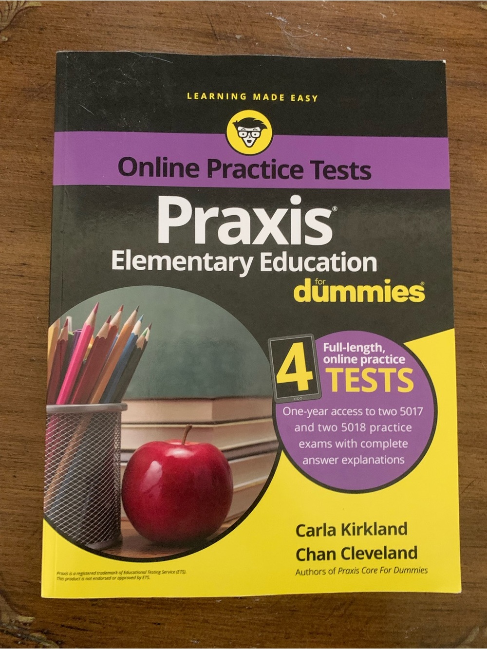 Praxis Elementary Education for Dummies - Purple/Yellow Cover
